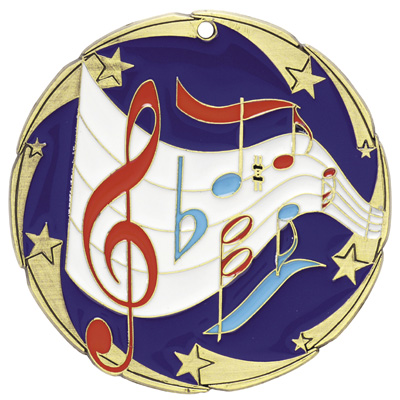 M-3
Music Color Medal
