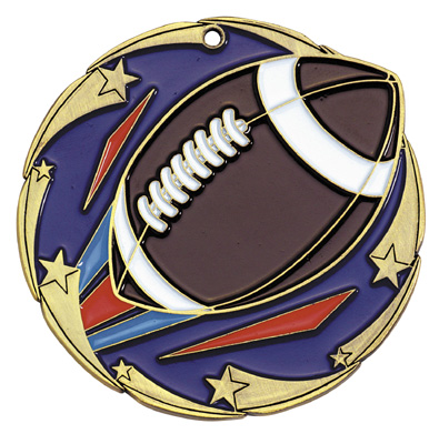 37140-G
FOOTBALL COLOR MEDAL