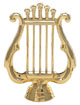 425-G
MUSIC LYRE
4 1/4