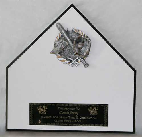 HP-1
SMALL HOME PLATE
PLAQUE